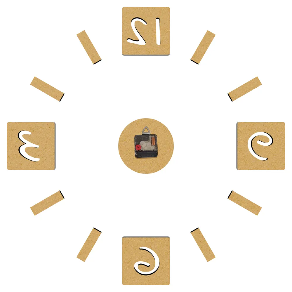 Часы настенные Постер-лайн 70805 ø80 см цвет черный Настенные часы STLM-2105018 - Вид №1