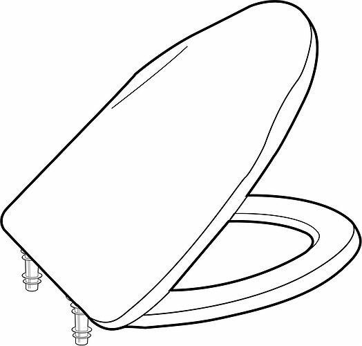 99420 Крышка сиденье для унитаза IFO  - Вид №3