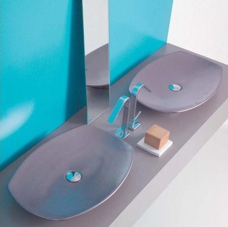 25364 Накладная раковина на столешницу  овальная Ceramica Hidra  - Вид №3