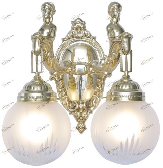 Patinas Lighting Бра ручной работы из латуни Fortuna sun-id-1356283