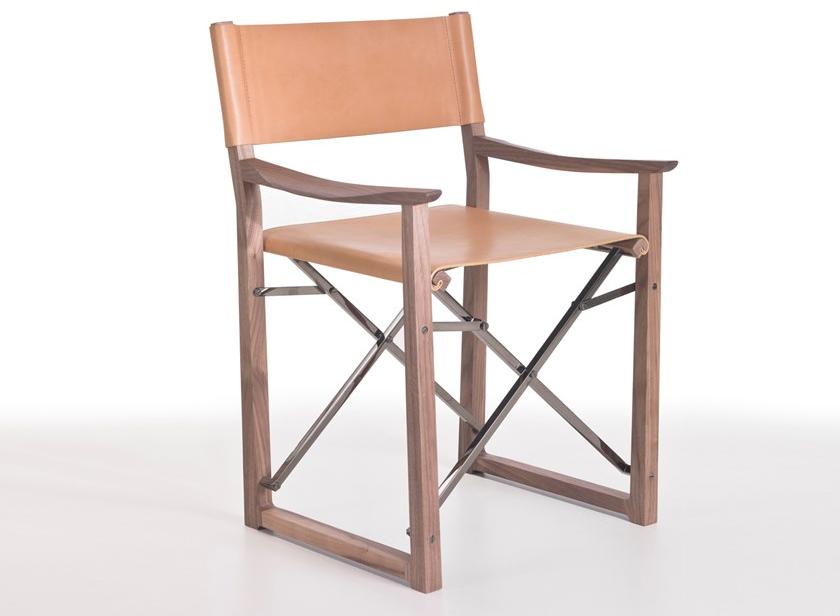 i 4 Mariani Складное кожаное кресло с подлокотниками sun-id-1500390 - Вид №1