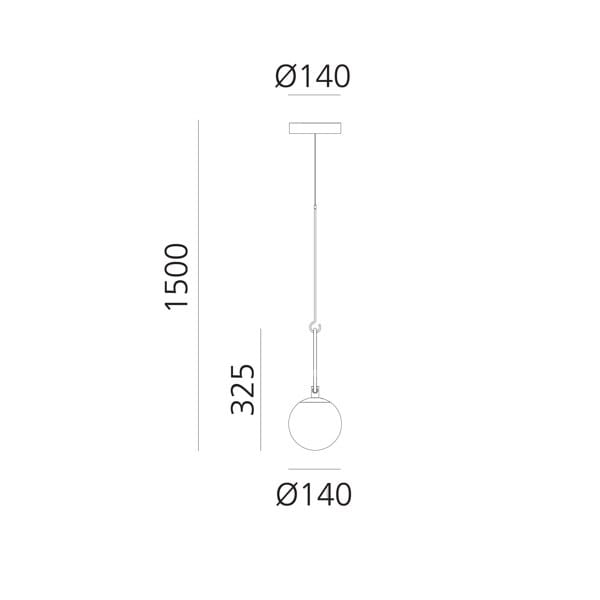 Выдувное стекло светодиодный подвесной светильник Artemide nh ARCH-00100383 - Вид №5