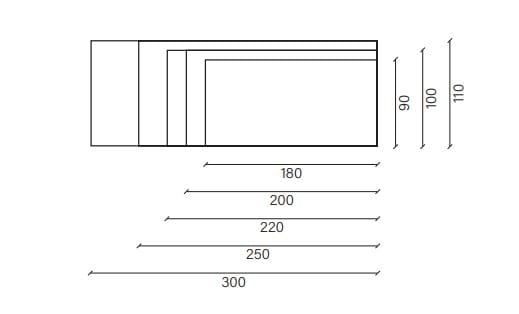 Прямоугольная столешница из дуба Devina Nais Free ARCH-00011018 - Вид №2
