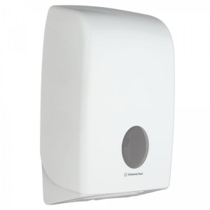 6945 Kimberly Clark Диспенсер для листовых бумажных полотенец белый Kimberly Clark Professional Aquarius 6945 белый