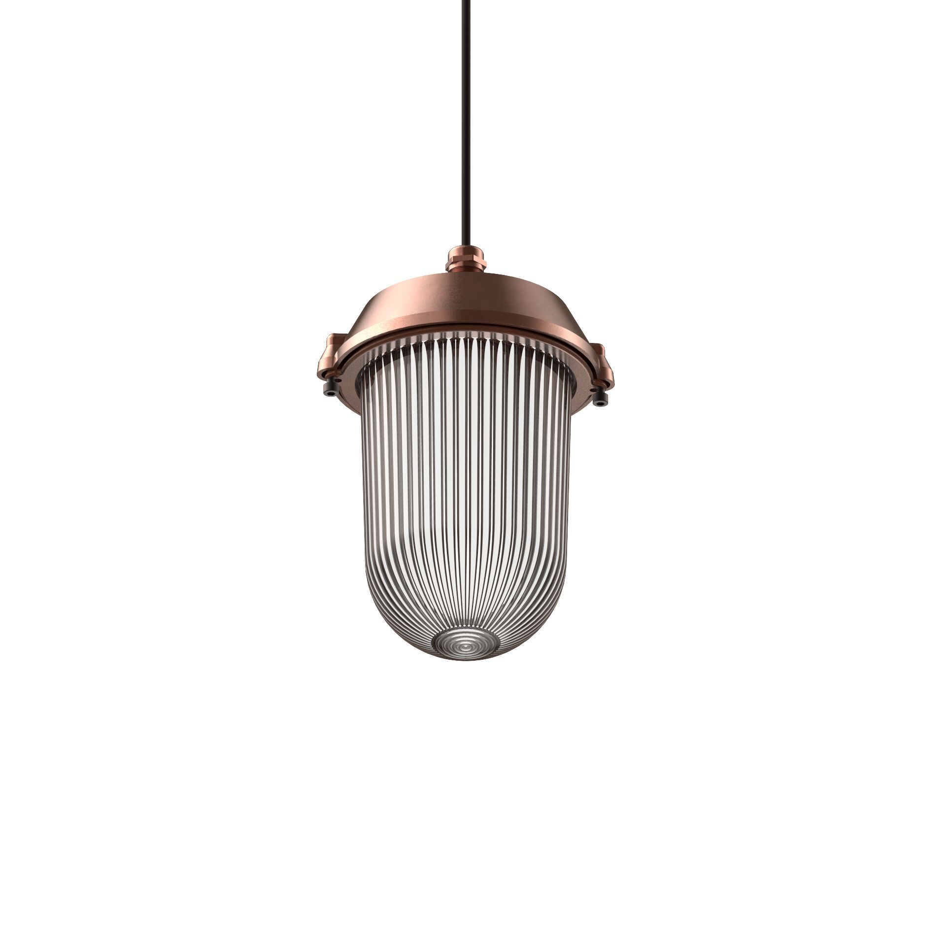 Медный алюминиевый подвесной светильник Genuit медь ARCH-00017253 - Вид №6