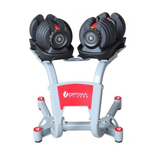 Стенд под регулируемую гантель optima fitness 24/40 кг Optima Fitness sun-id-2067770