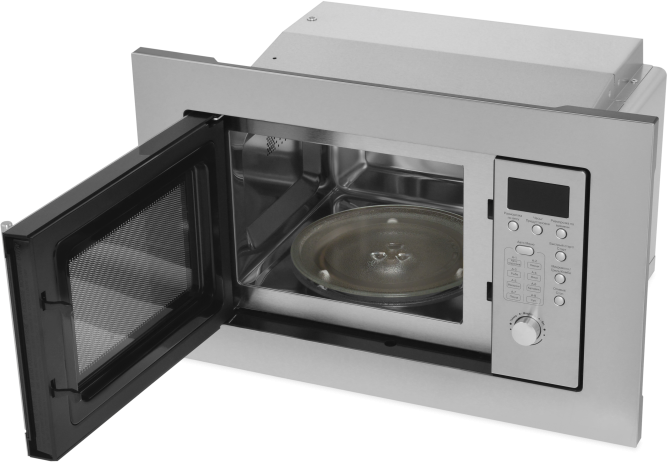 SLM EE21D 38.2х59.5х31.6 см, 800 вт, 20 л, гриль 1000вт, дисплей, таймер, 5 уровней мощности, электронное управление, нержавеющая сталь Schaub Lorenz Santreyd  - Вид №4