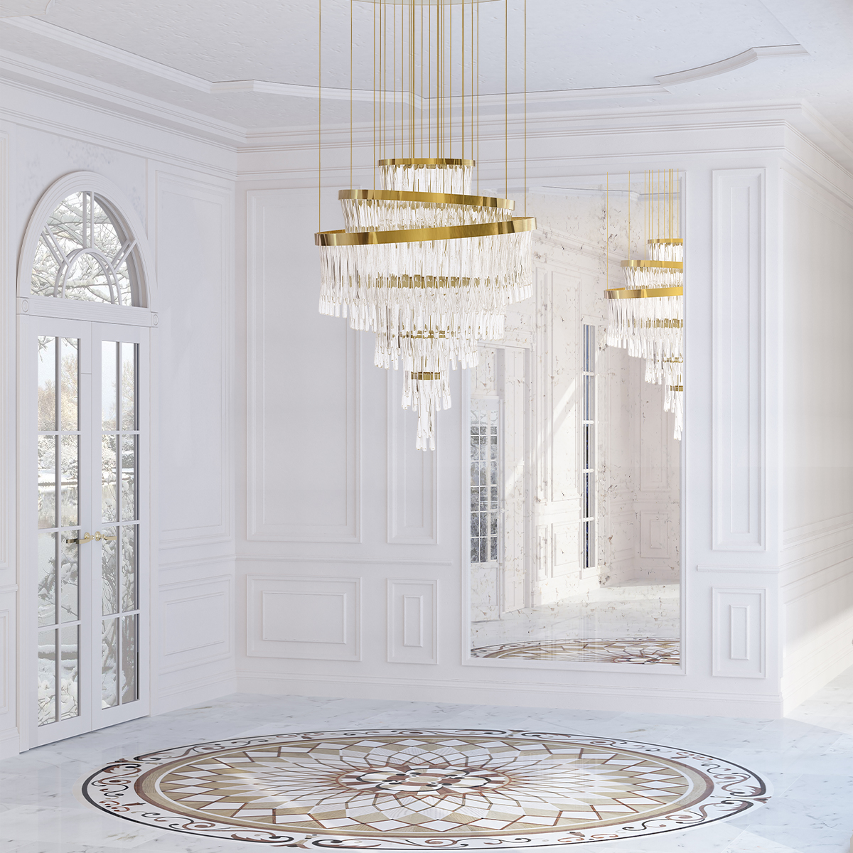 Люстры Babel Chandelier Covethouse LUXXU  - Вид №1