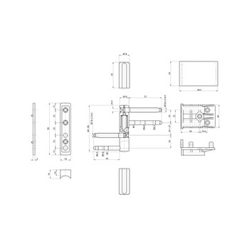 Otlav EXACTA D16 KZN петля регулируемая LK01-98