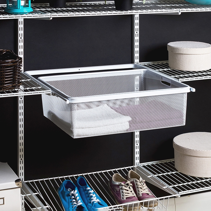 Корзина мелкосетчатая , 555х410х185 мм, белый LJPS0532 Public Steel Россия  - Вид №3