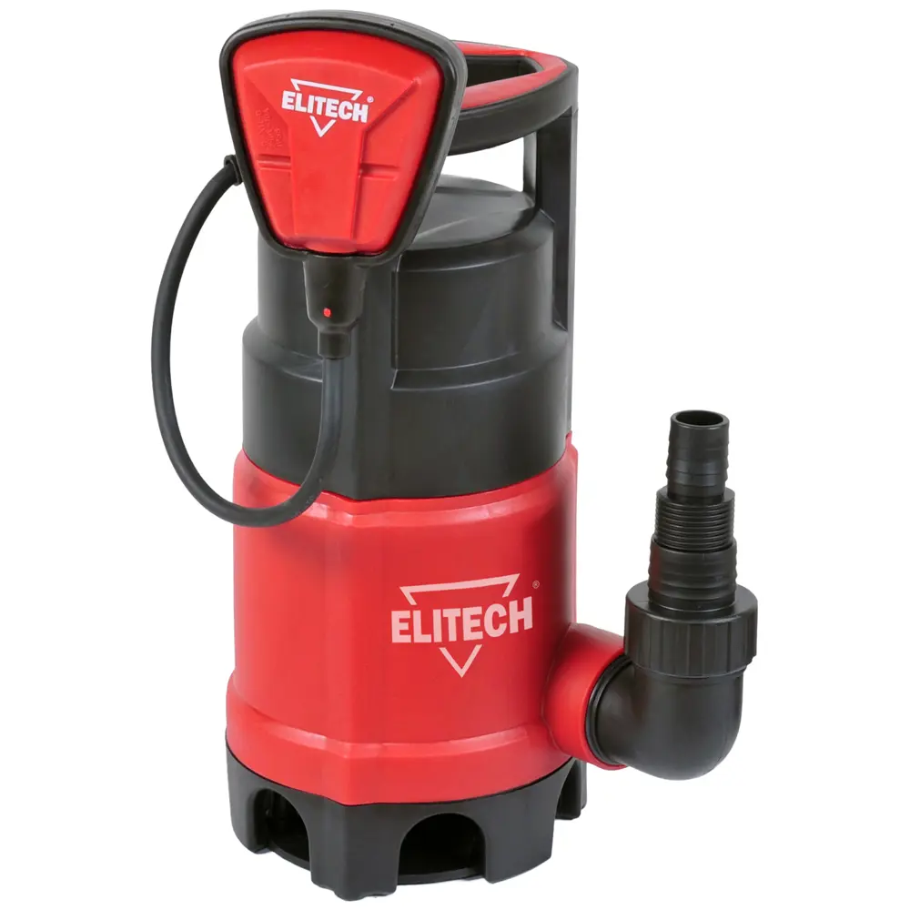 Насос погружной дренажный для грязной воды Elitech НПФ 800, 13200 л/ч STLM-2134478
