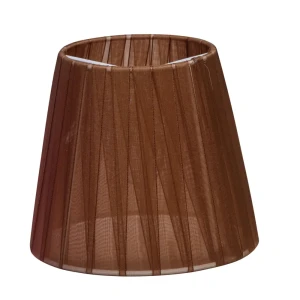 91792333 Абажур Mw-light Lsh2022 E27 цвет коричневый Ø 10 см STLM-1503314