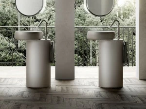 Ideagroup Lavabo отдельно стоящий из cristalplant® Cubik