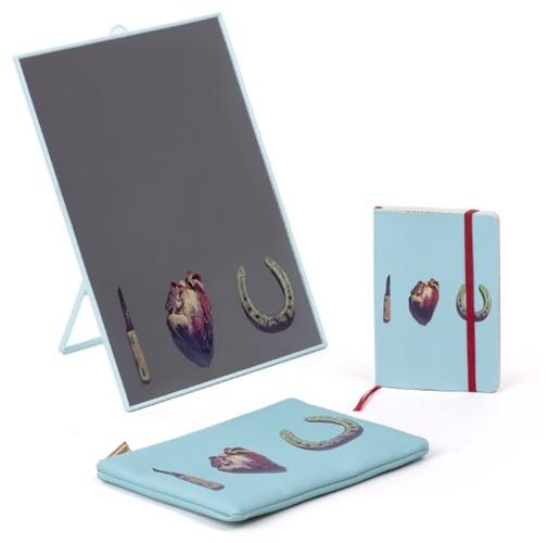 Seletti Прямоугольное зеркало Love edition sun-id-1349228 - Вид №4