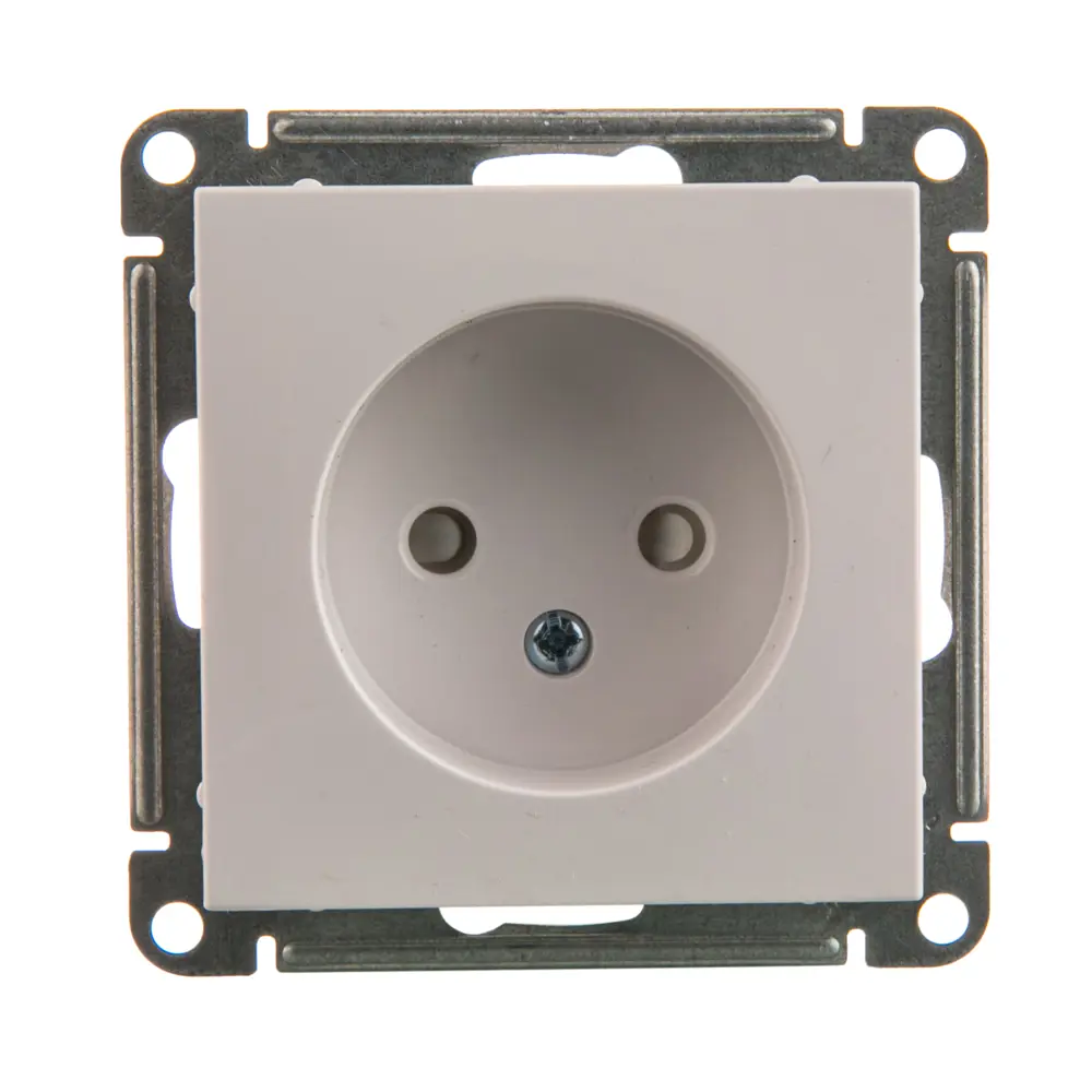 Розетка Schneider Electric W59, защитные шторки, цвет белый 11609284 STLM-2003510