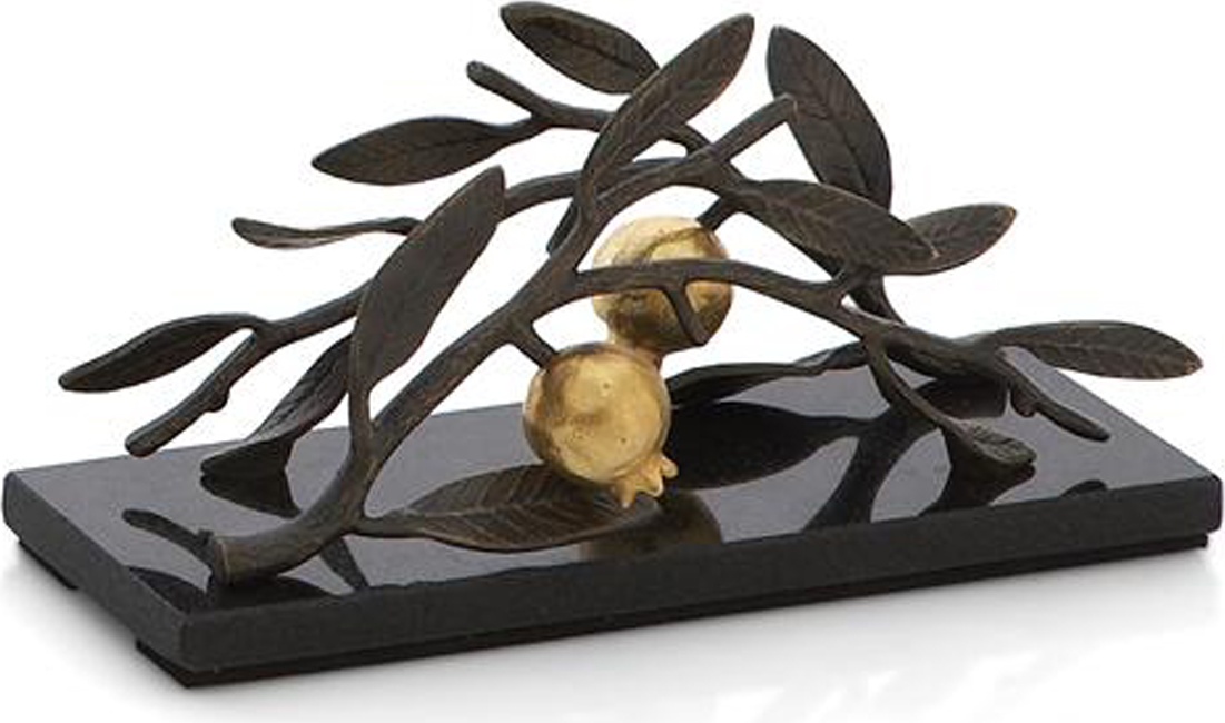 10551579 Michael Aram Подставка для салфеток Michael Aram Гранат 20см, гранит Гранит 