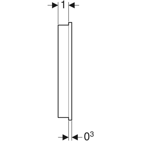 147.041.SJ.1 Настенная панель управления для Geberit AquaClean Sela Geberit  - Вид №3