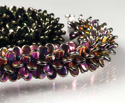 112-01-346 Бусина Чехия на нитях 5 x 7 мм 167 шт PRECIOSA 