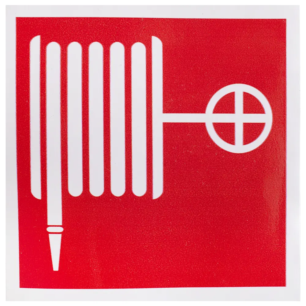 Наклейка «Пожарный кран» маленькая пластик DUCKANDDOG STLM-2122279