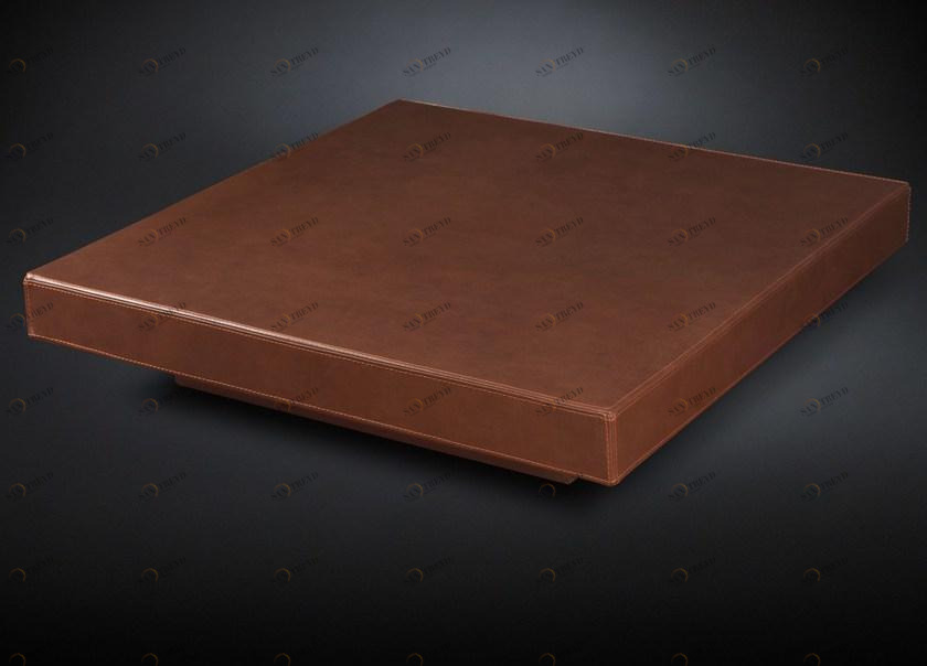 VGnewtrend Низкий квадратный кожаный журнальный столик  7511650.70 