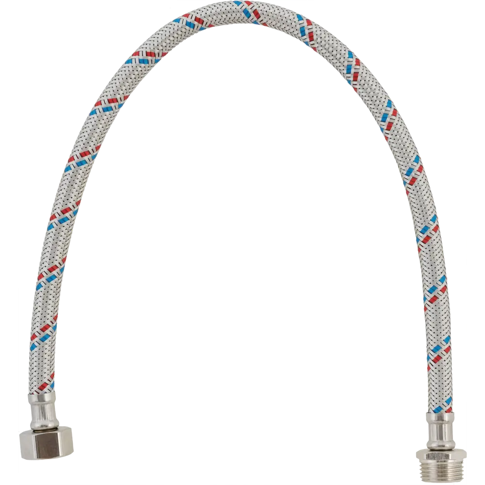 Гибкая подводка для воды, 1/2", штуцер-гайка, 40 см 82894100 STLM-2050727 Santreyd 