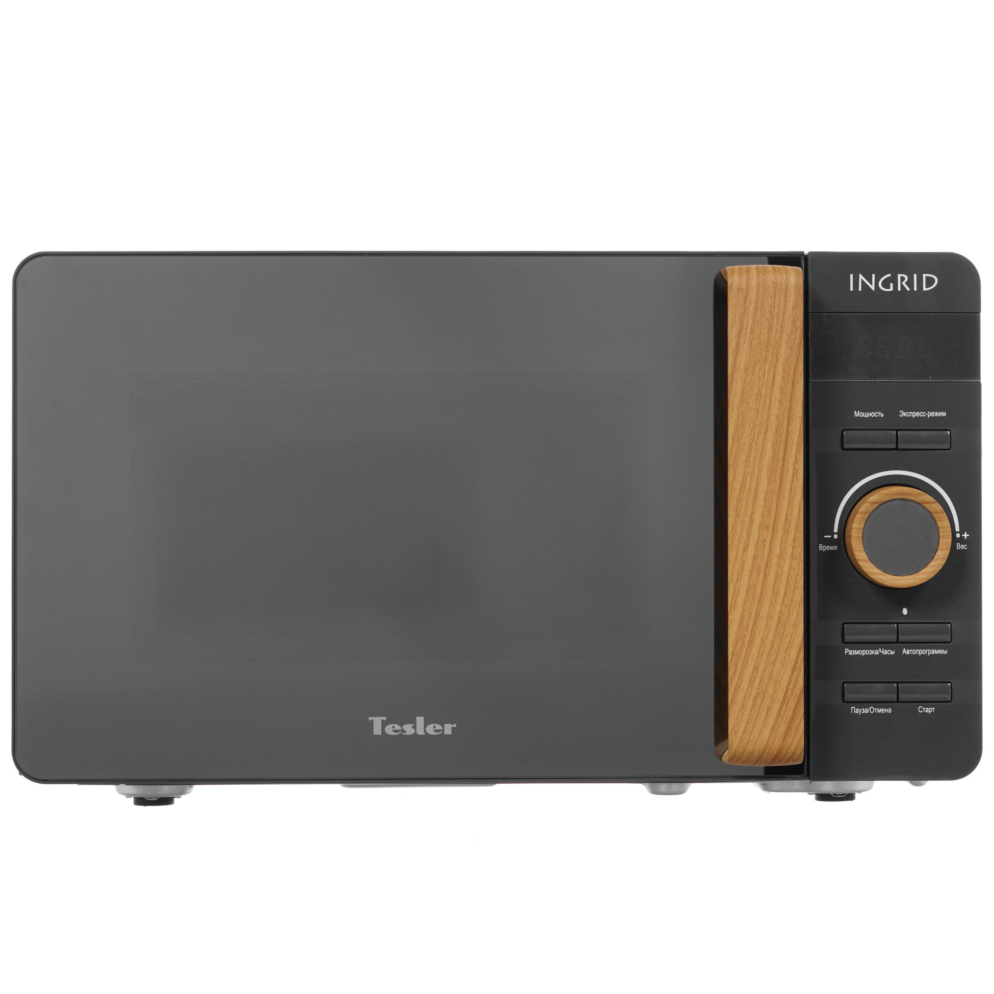 8161049 Микроволновая печь Tesler ME-2044 зеркальный, серый STDN-0129592