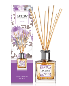 91252624 Ароматический диффузор HOME PERFUME STICKS GARDEN Violet, 150 мл STLM-0522238 AREON