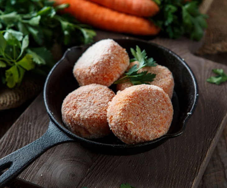 4226 Котлеты овощные "Морковные" Зинаида и Сергей Белан Вкусляндия  - Вид №1