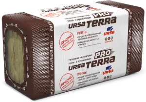 Тепло-звукоизоляция Ursa Terra 34PN PRO 1000х610х100мм (3,05м2; 0,305м3)