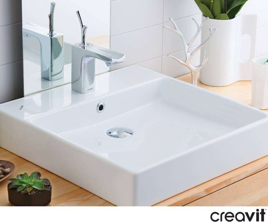 NX255-00CB00E-0000 Раковина NX255 мебельная (50*50 см) Creavit  - Вид №1