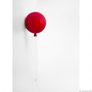 Brokis MEMORY WALL D250 КРАСНЫЙ МАТОВЫЙ CGC579 PC881 CGSU881 настенный светильник воздушный шар