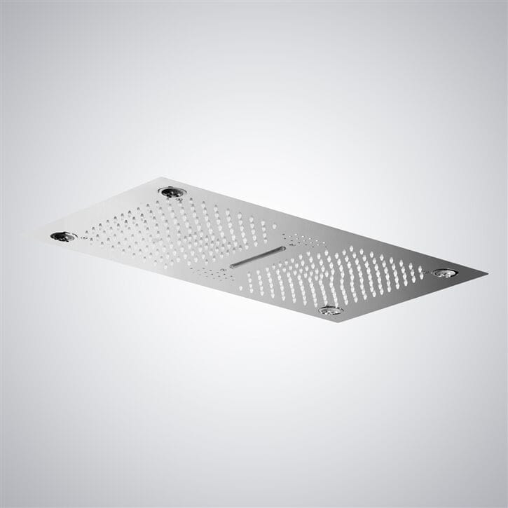 Светодиодная потолочная насадка для душа из нержавеющей стали Fontana Showers Luxe Fontaine ARCH-00029169 - Вид №3