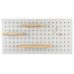 Доска для крючков и полок Bundy, серая