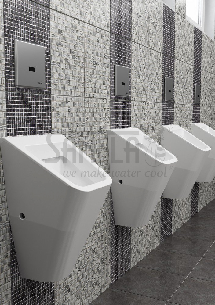 01023 Инфракрасное устройство смыва для писсуара, с монтажной коробкой и встроенным источником питания, 230 В/ 50 Гц SANELA  - Вид №3