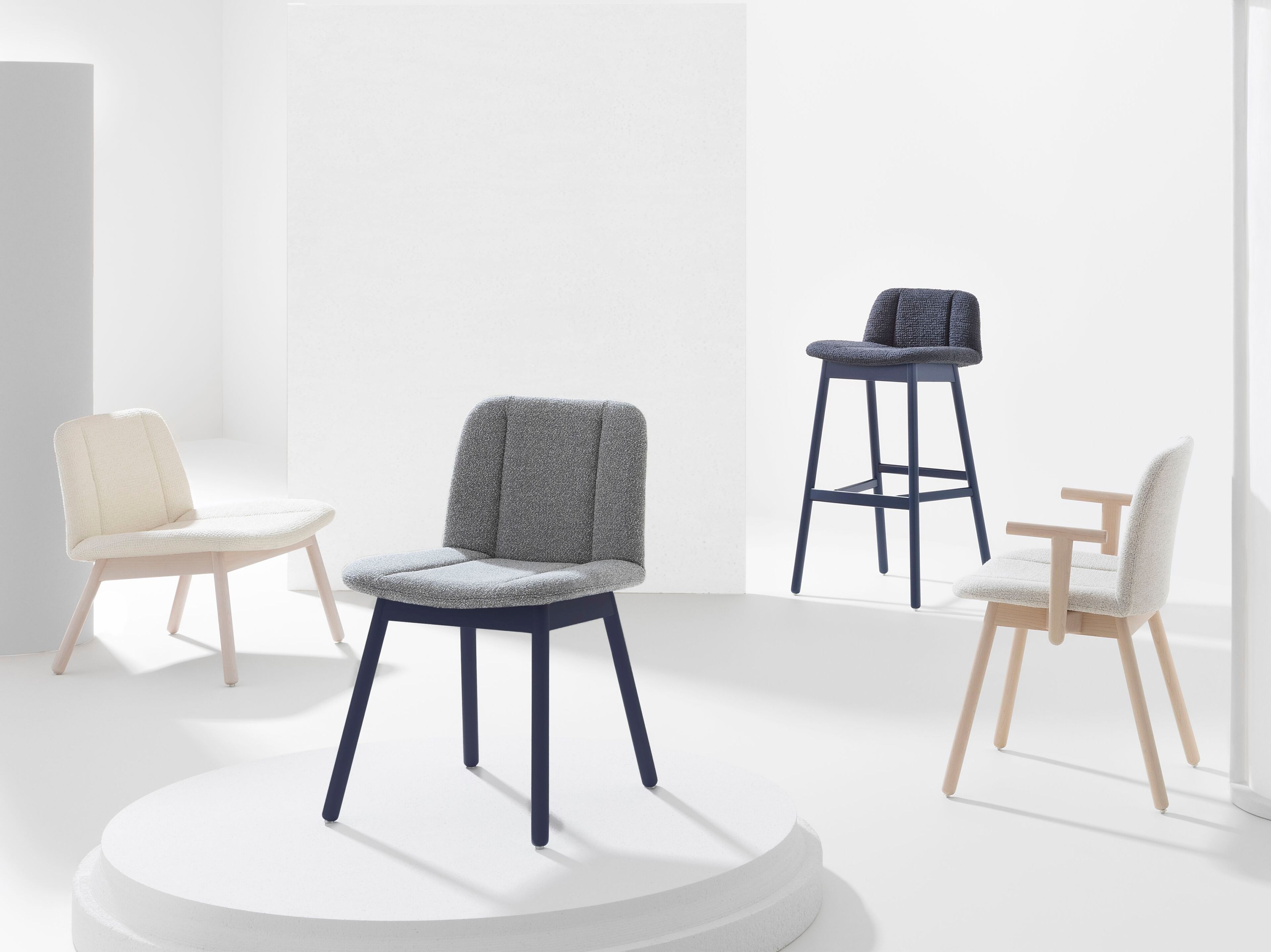 Мягкий стул из бука Billiani хиппи ARCH-00079453 - Вид №2