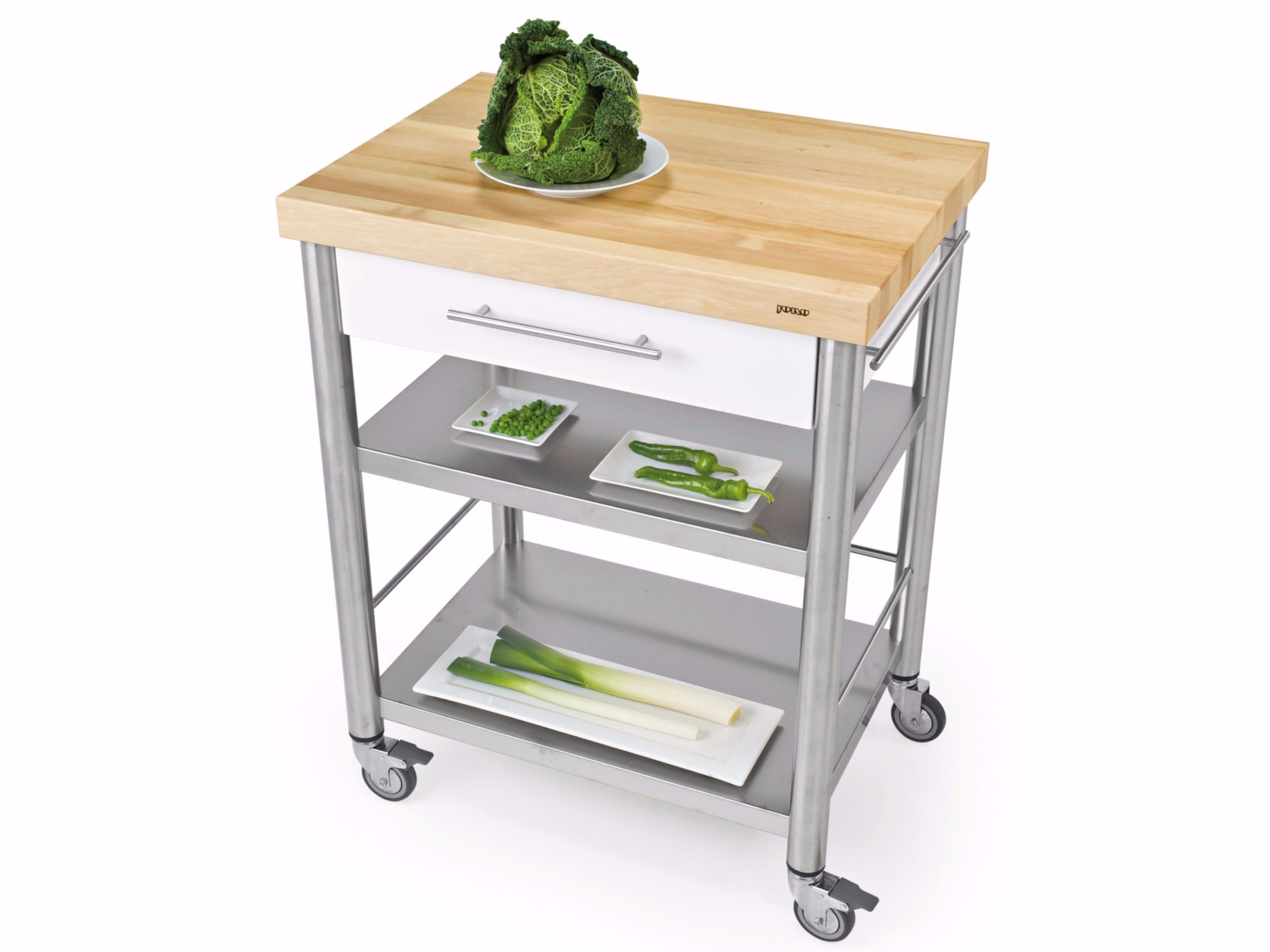 Отдельно стоящий кухонный модуль из нержавеющей стали и дерева JOKODOMUS Auxilium ARCH-00075801