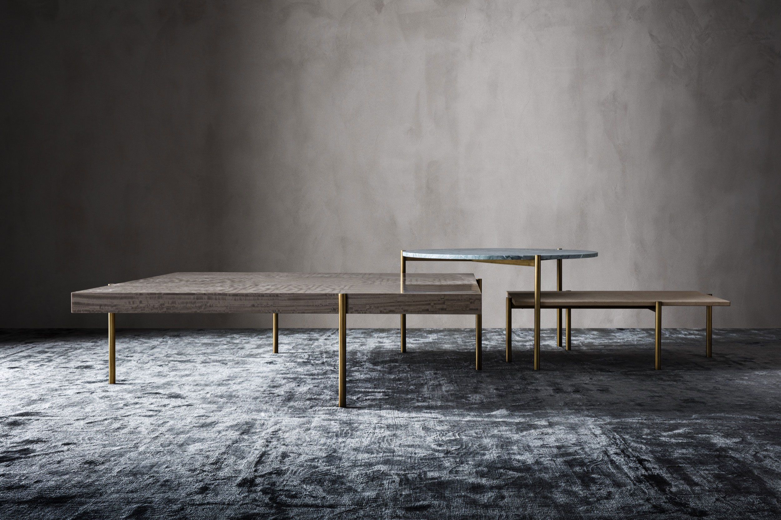 Круглый мраморный журнальный столик OAK Metronome ARCH-00102107 - Вид №4