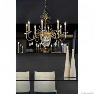 Masiero Elegantia 12+1 G04+G06 CUT CRYSTAL люстра подвесная