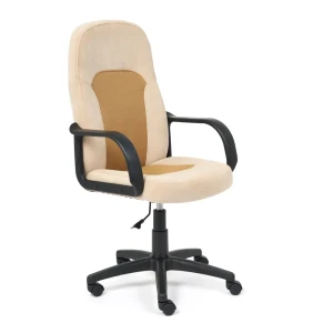 90234162 Кресло компьютерное Tetchair ткань цвет бежевый 15022 STLM-1420932