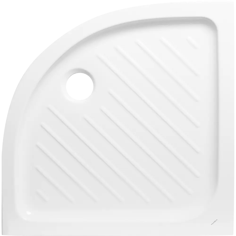 Душевой поддон Vidima Fresh W833461 керамический 80x80 см 1/4 круга STLM-2005012 - Вид №2