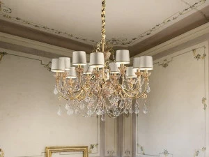 Masiero Люстра накаливания с кристаллами Imperial