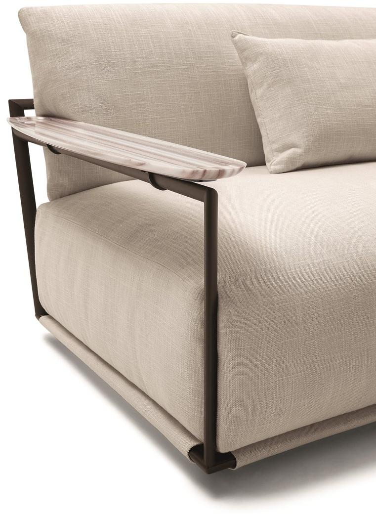 Giorgetti Угловой диван в ткани Adam sun-id-1421825 - Вид №2