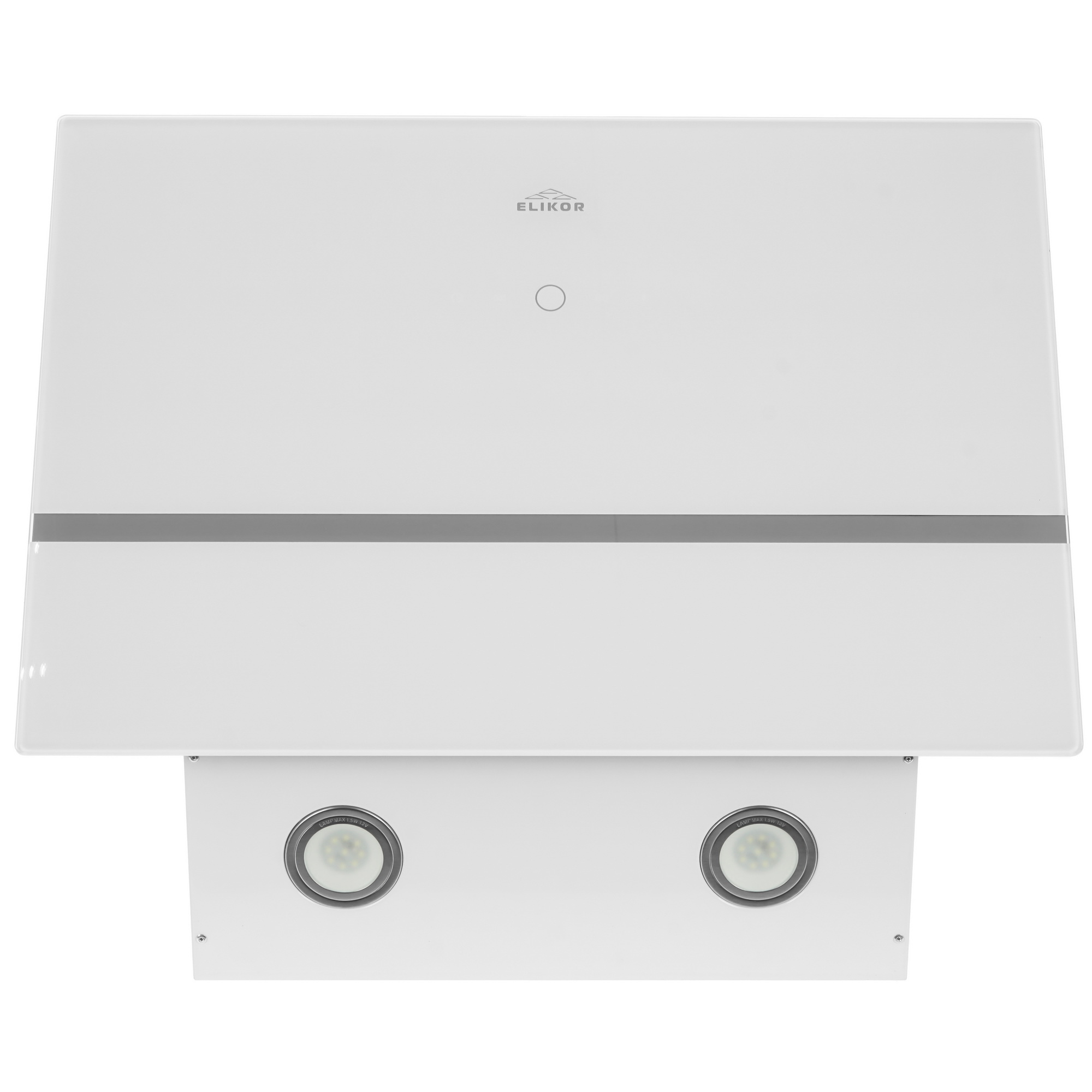 9106566 Вытяжка наклонная ELIKOR RISE WH 60 белый/белый STDN-0084195 - Вид №1