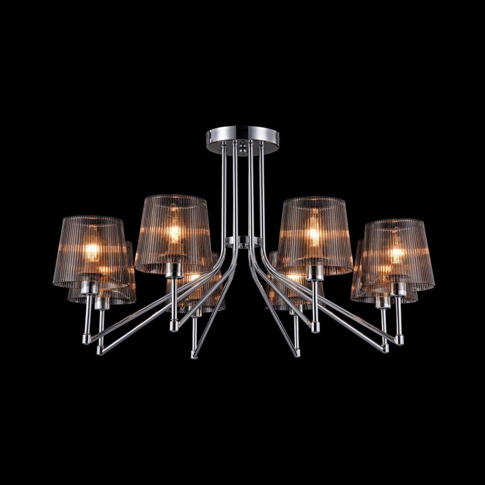 Потолочная люстра Freya Christina FR5050-CL-08-CH FREYA CHRISTINA GREY 184155 Серый  - Вид №3