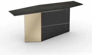 Reflex Консоль из дерева и стекла Cubitum