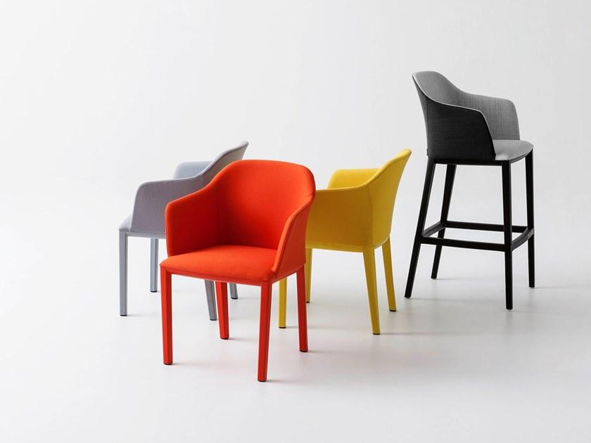 GABER Табурет высокий тканевый с подлокотниками Manaa sun-id-1452556 - Вид №3