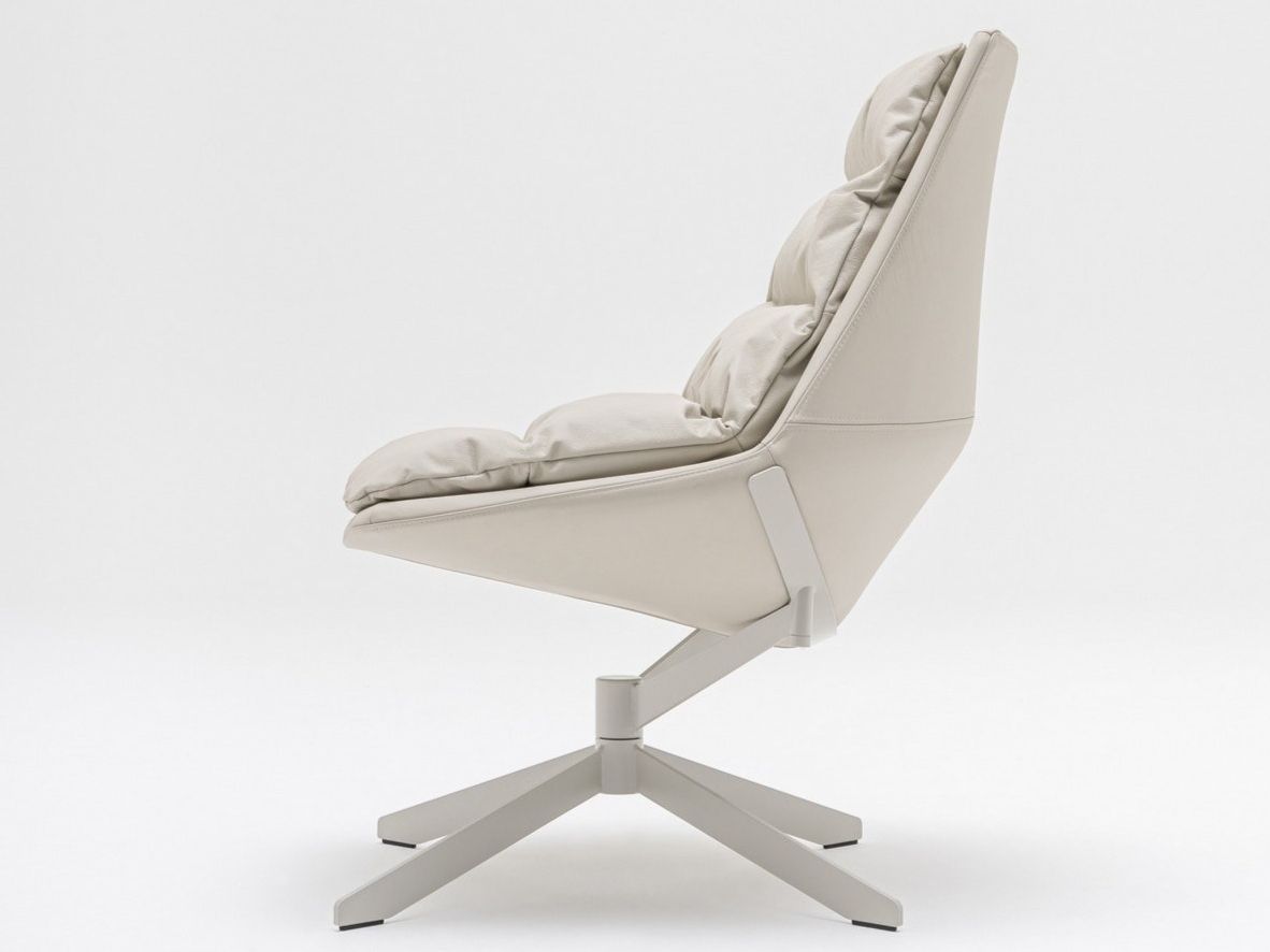 Вращающееся кресло с кожаными спицами MDD Fat Frank ARCH-00139301 - Вид №2