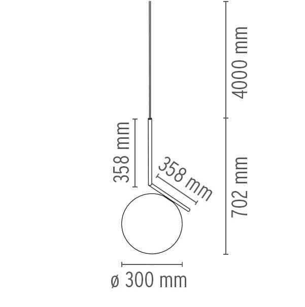 Латунный подвесной светильник In Stock Flos ARCH-00089168 - Вид №4