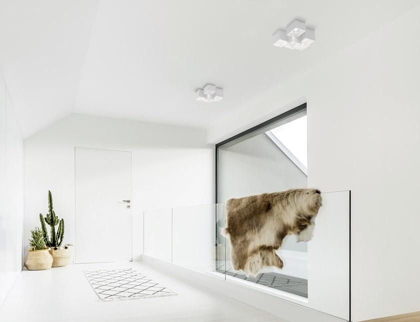 Tecnico Гипсовый потолочный светильник прямого света Heraea T193 - t194 - Вид №7