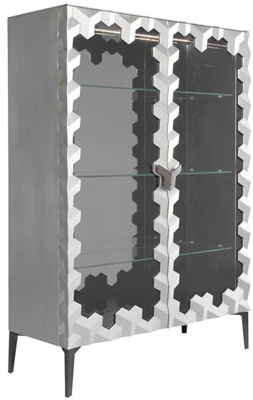 Jetclass Лакированная витрина со встроенной подсветкой Triny Jtn211  - Вид №1